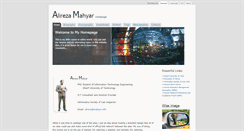 Desktop Screenshot of mahyar.info